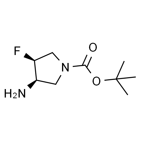 顺-3-氨基-4-氟吡咯烷-1-羧酸叔丁酯