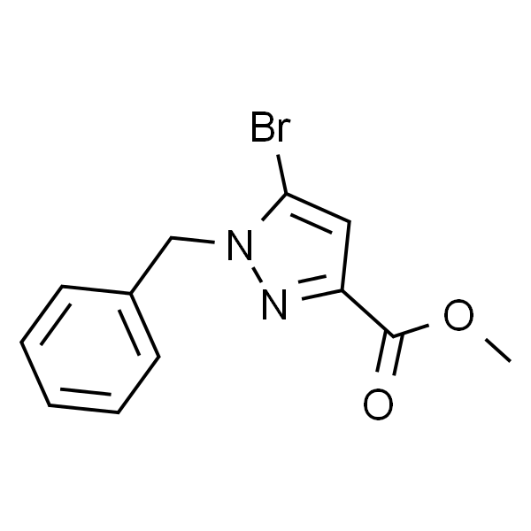 1-苄基-5-溴吡唑-3-甲酸甲酯