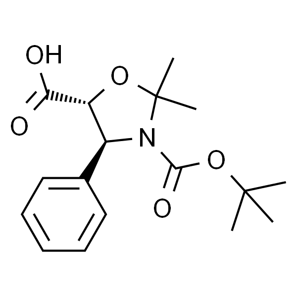 (4S,5R)-3-叔丁氧羰基-2,2-二甲基-4-苯基-1,3-恶唑烷-5-甲酸