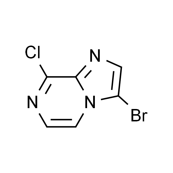 3-溴-8-氯咪唑并[1,2-A]吡嗪