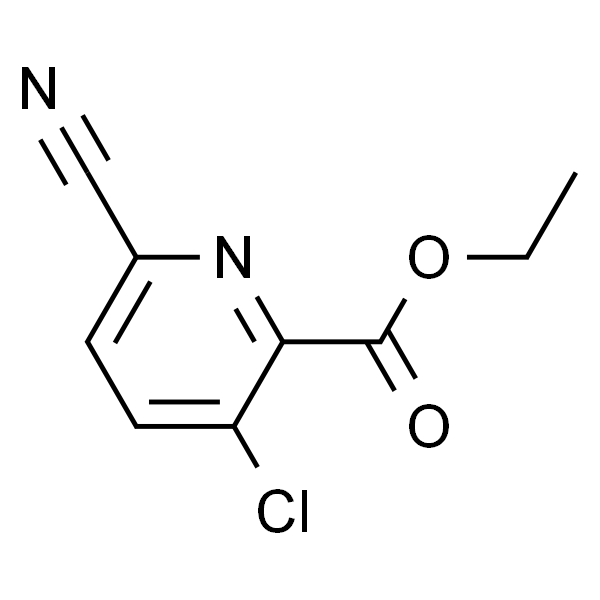 3-氯-6-氰基吡啶-2-甲酸乙酯