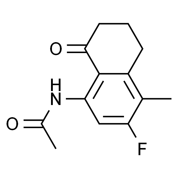 N-(3-氟-4-甲基-8-氧代5,6,7,8-四氢萘-1-基)乙酰胺