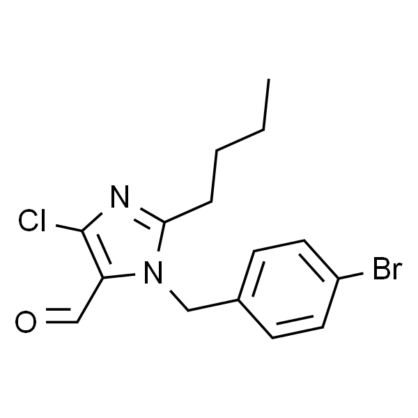 1-(4-溴苄基)-2-丁基-4-氯-1H-咪唑-5-甲醛