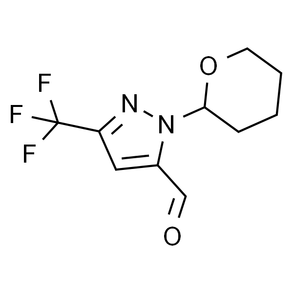 1-(TETRAHYDRO-2H-PYRAN-2-YL)-3-(TRIFLUOROMETHYL)-1H-PYRAZOLE-5-CARBALDEHYDE