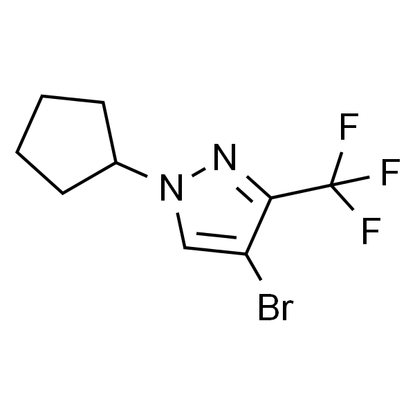 4-溴-1-环戊基-3-(三氟甲基)-1H-吡唑