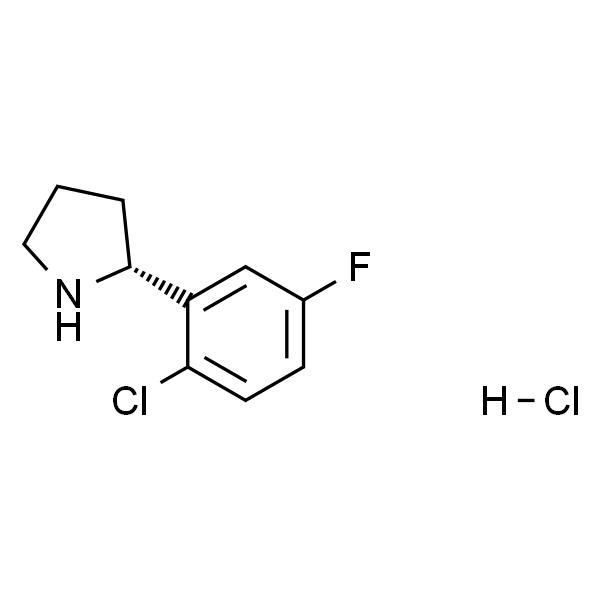 (R)-2-(2-氯-5-氟苯基)吡咯烷盐酸盐