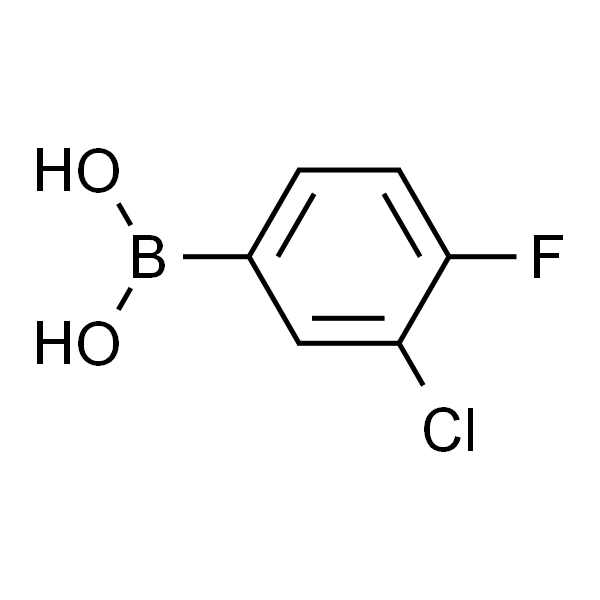 3-氯-4-氟苯基硼酸(含有数量不等的酸酐)