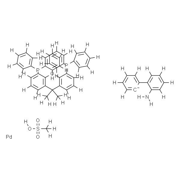 甲烷磺酸(9,9-二甲基-4,5-双二苯基膦氧杂蒽)(2'-氨基-1,1'-联苯-2-基)钯(II)