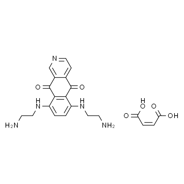 6,9-双((2-氨基乙基)氨基)苯并[g]异喹啉-5,10-二酮 二马来酸盐