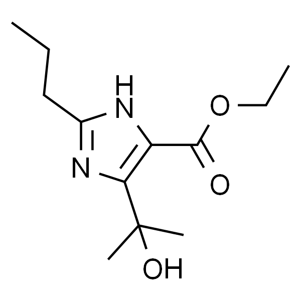 4-(2-羟基-2-丙基)-2-丙基-1H-咪唑-5-甲酸乙酯