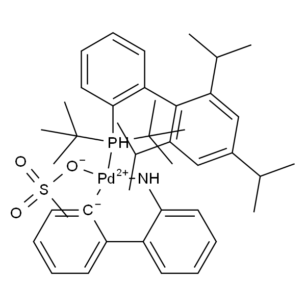 甲烷磺酸(2-二叔丁基膦基-2',4',6'-三异丙基-1,1'-联苯基)(2'-氨基-1,1'-联苯-2-基)钯(II)