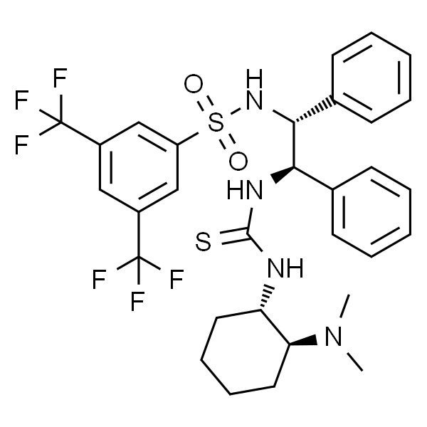 N-[(1R，2R)-2-[[[[(1S，2S)-2-(Dimethylamino)cyclohexyl]amino]thioxomethyl]amino]-1，2-diphenylethyl]-3，5-bis(trifluoromethyl)benzenesulfonamide