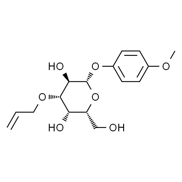 4-甲氧苯基-3-O-烯丙基-β-D-吡喃半乳糖苷