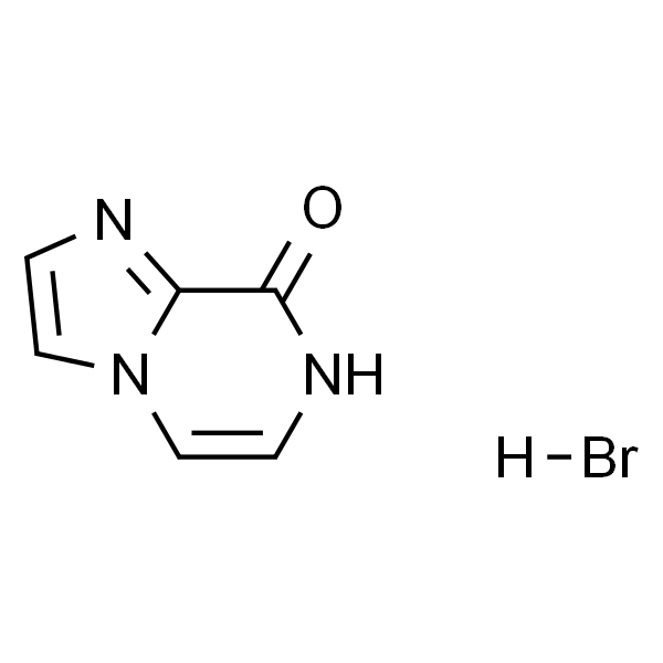咪唑并[1,2-A]吡嗪-8-(7H)-酮氢溴酸盐