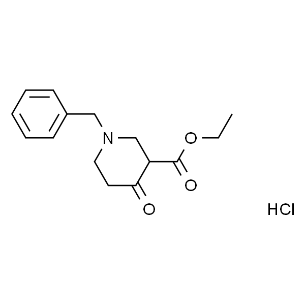 1-苄基-4-氧代-3-哌啶甲酸乙酯盐酸盐