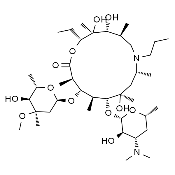 (2R,3S,4R,5S,8R,10R,11R,12S,13S,14R)-11-(((2S,3R,4S,6R)-4-(二甲基氨基)-3-羟基-6-甲基四氢-2H-吡喃-2-基)氧基)-2-乙基-3,4,10-三羟基-13-(((2R,4R,5S,6S)-2R,4R,5S,6S)-5-羟基-4-甲氧基-4,6-二甲基四氢-2H-吡喃-2-基)氧基)-3,5,8,10,12,14-六甲基-7-丙基-1-氧杂-7-氮杂环十五烷-15-酮