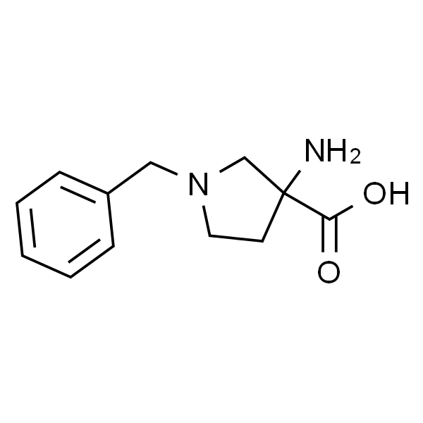 1-苄基-3-氨基吡咯烷-3-甲酸