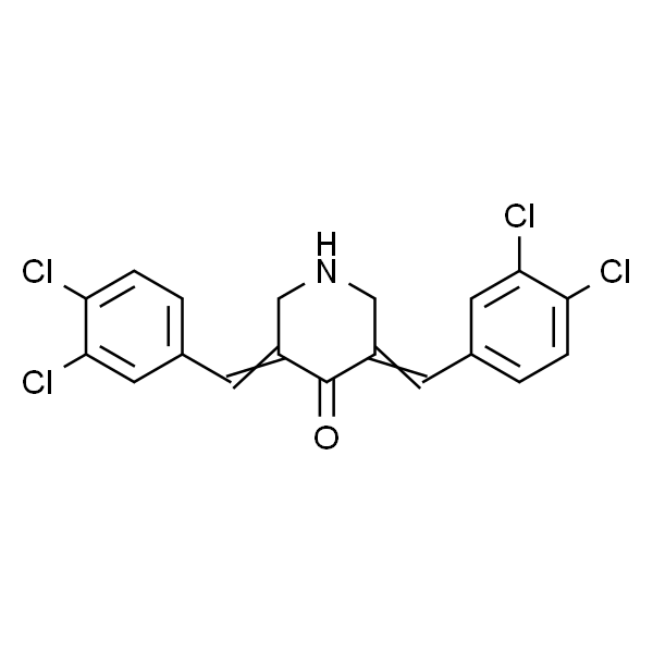 3,5-双(3,4-二氯亚苄基)哌啶-4-酮