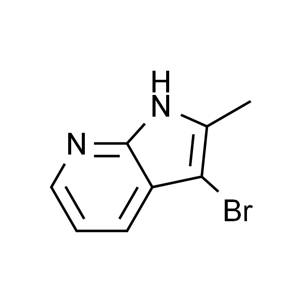 1H-Pyrrolo[2,3-b]pyridine, 3-bromo-2-methyl-