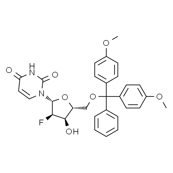 5'-O-[双(4-甲氧基苯基)(苯基)甲基]-2'-脱氧-2'-氟尿苷