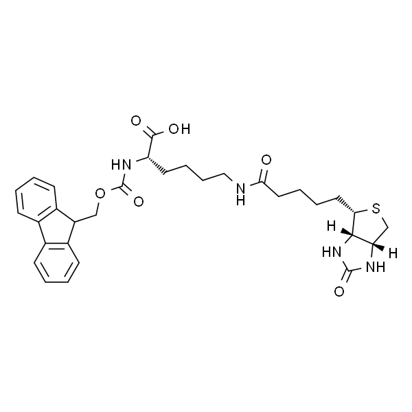 N-Fmoc-N'-生物素-L-赖氨酸