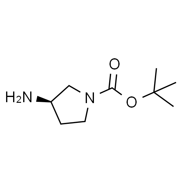 (3R)-(+)-1-(叔丁氧羰基)-3-氨基吡咯烷