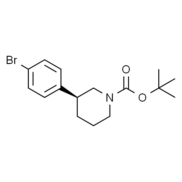 (S)-3-(4-溴苯基)哌啶-1-甲酸叔丁酯