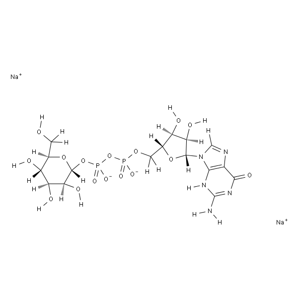 鸟苷5′-二磷酸-α-D-甘露糖 二钠盐