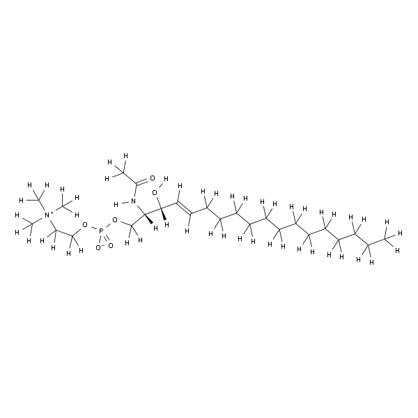 N-acetyl-D-erythro-sphingosylphosphorylcholine
