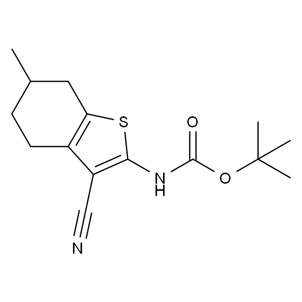 (3-氰基-6-甲基-4,5,6,7-四氢苯并[b]噻吩-2-基)氨基甲酸叔丁酯
