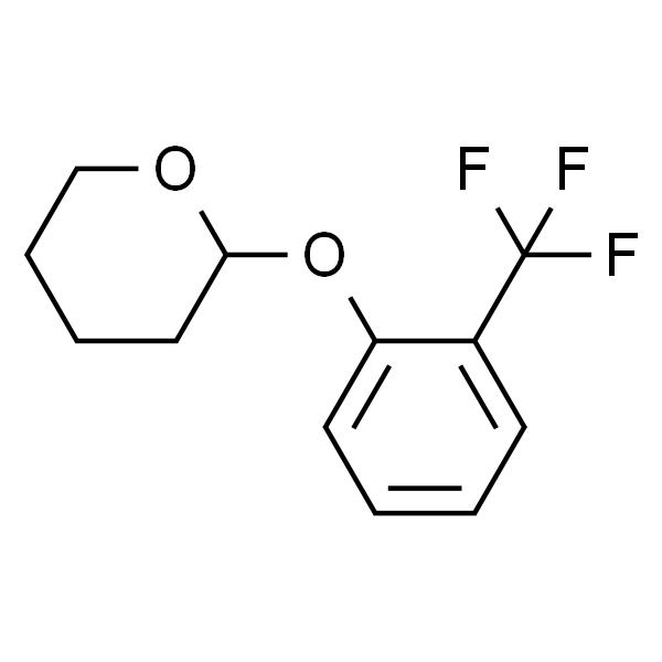 2-[2-(trifluoromethyl)phenoxy]tetrahydro-2H-pyrane