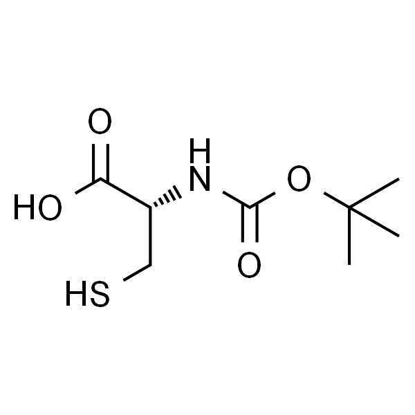 (叔丁氧羰基)-D-半胱氨酸