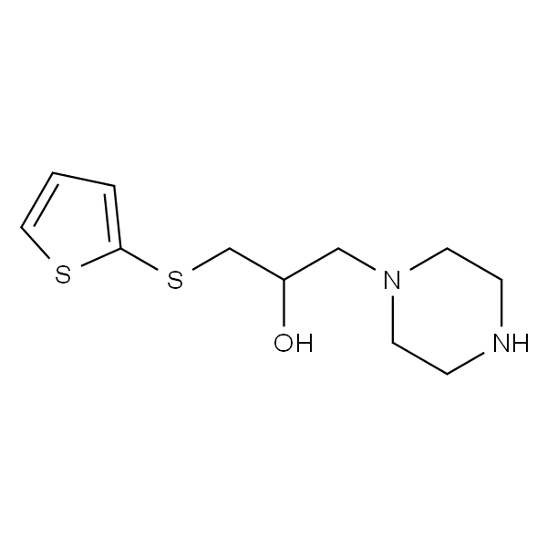 1-(哌嗪-1-基)-3-(噻吩-2-基硫基)丙-2-醇