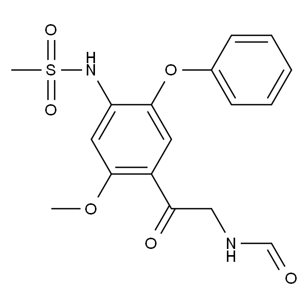 N-(2-(2-甲氧基-4-(甲基磺酰胺基)-5-苯氧基苯基)-2-氧乙基)甲酰胺