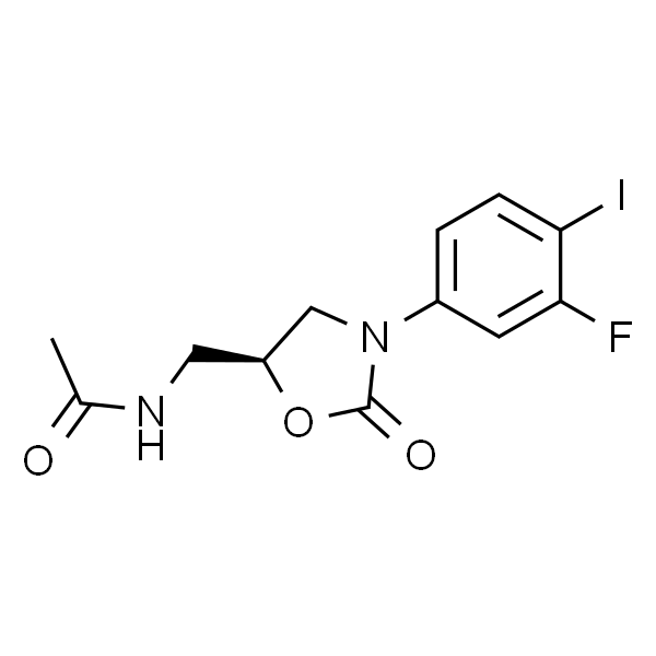 (S)-N-[3-(3-Fluoro-4-iodo-phenyl)-2-oxo-oxazolidin-5-ylmethyl]-acetamide