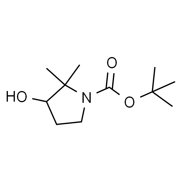 3-羟基-2,2-二甲基吡咯烷-1-羧酸叔丁酯