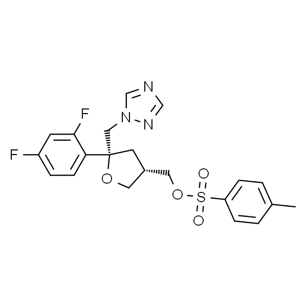 对甲基苯磺酸(3S,5R)-5-(2,4-二氟苯基)-5-[(1H-1,2,4-三唑-1-基)甲基]恶烷-3-基甲酯