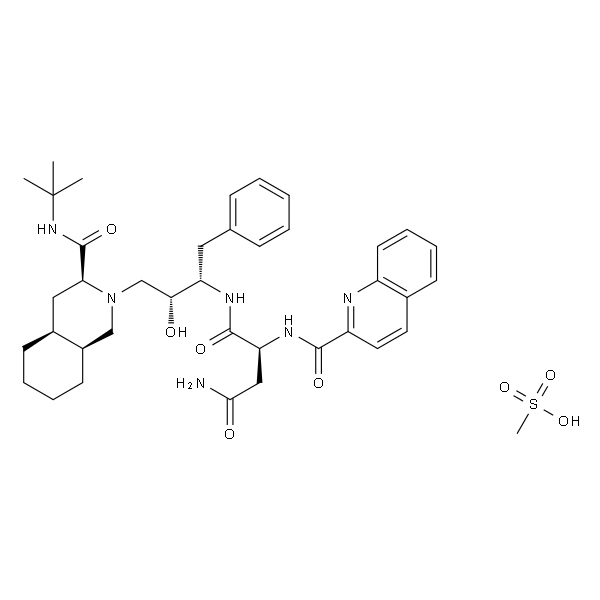 沙奎那韦甲磺酸盐