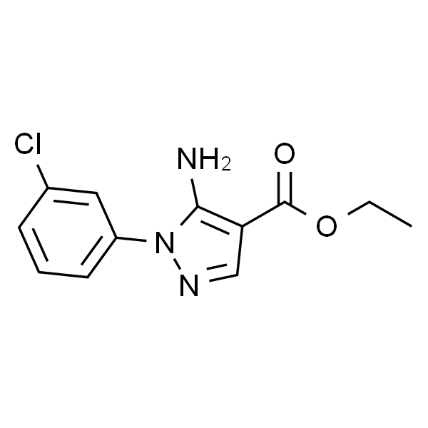 5-氨基-1-(3-氯苯基)-1H-吡唑-4-羧酸乙酯