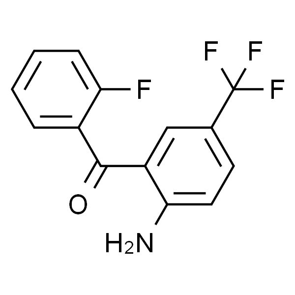 (2-氨基-5-(三氟甲基)苯基)(2-氟苯基)甲酮