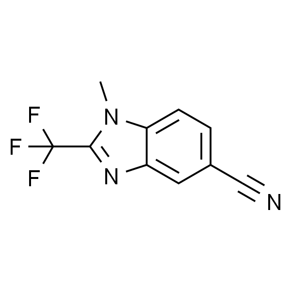 1-methyl-2-(trifluoromethyl)-1H-benzo[d]imidazole-5-carbonitrile