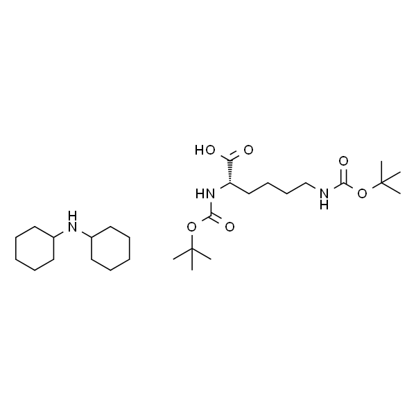 (S)-2,6-双((叔丁氧羰基)氨基)己酸二环己胺盐