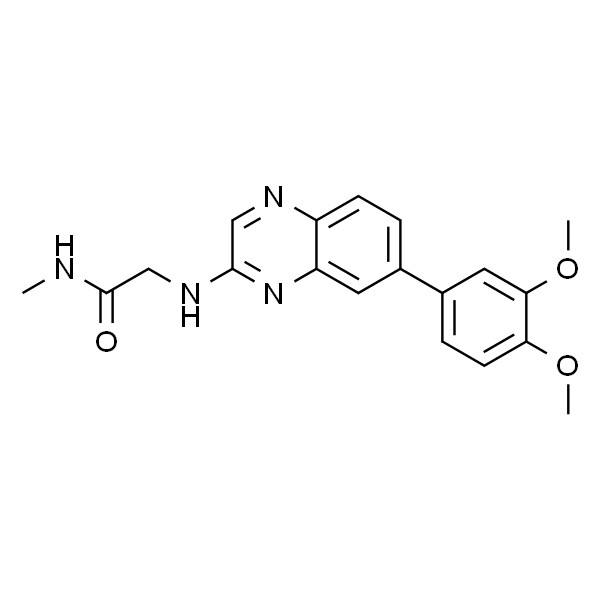 2-((7-(3,4-二甲氧基苯基)喹喔啉-2-基)氨基)-N-甲基乙酰胺