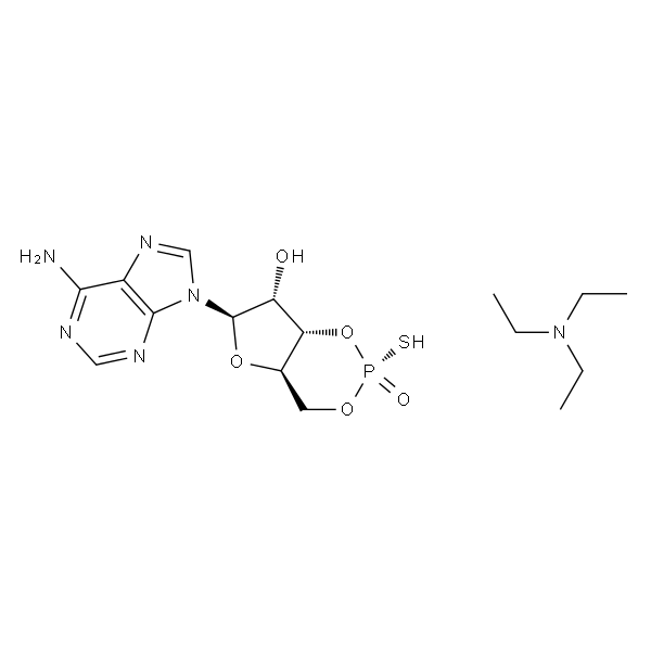 ADENOSINE 3',5'-CYCLIC MONOPHOSPHOROTHIOATE, RP-ISOMER, TRIETHYLAMMONIUM SALT