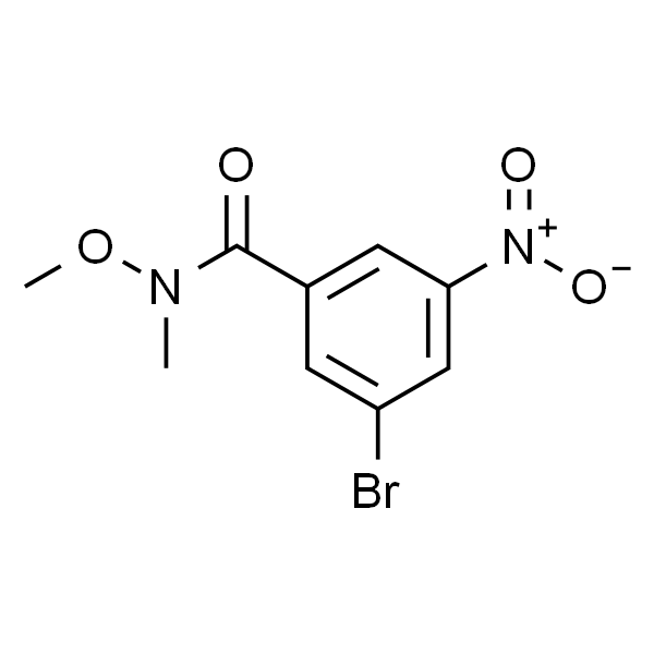 3-溴-N-甲氧基-N-甲基-5-硝基苯甲酰胺