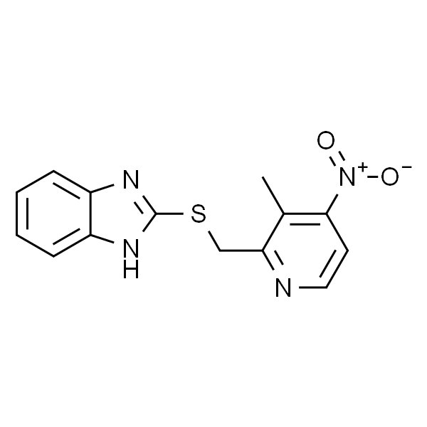 2-[[(3-甲基-4-硝基-2-吡啶基)甲基]巯基]苯并咪唑