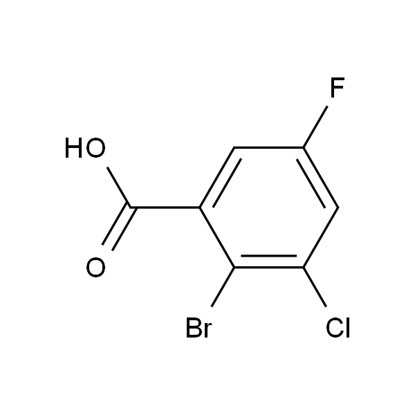 2-溴-3-氯-5-氟苯甲酸