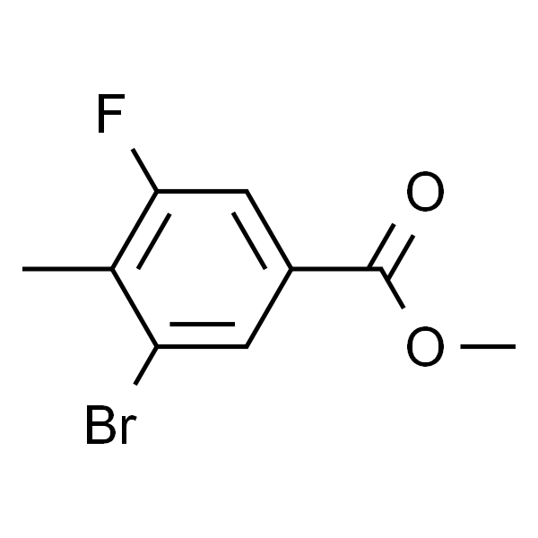 3-溴-5-氟-4-甲基苯甲酸甲酯