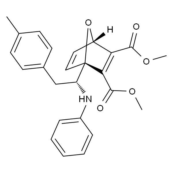 (1R,4S)-二甲基1-((R)-1-(苯基氨基)-2-(对甲苯基)乙基)-7-氧杂二环[2.2.1]庚-2,5-二烯-2,3-二羧酸