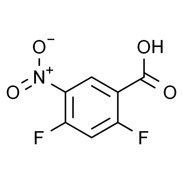 2,4-二氟-5-硝基苯甲酸